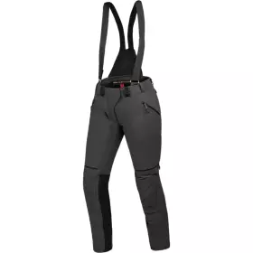 Pantalon Femme IXS Tourster GTX 1.0 Laminated Grande Taille Gris Foncé