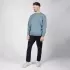 Sweat IXS Brand 1.0 Bleu Gris