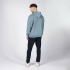 Sweat À Capuche IXS Brand 1.0 Bleu Gris
