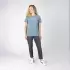 T-Shirt Femme IXS Brand 1.1 Bleu Gris