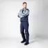 Blouson IXS Tourster STX 2.0 Laminated Bleu Foncé Bleu Clair Gris