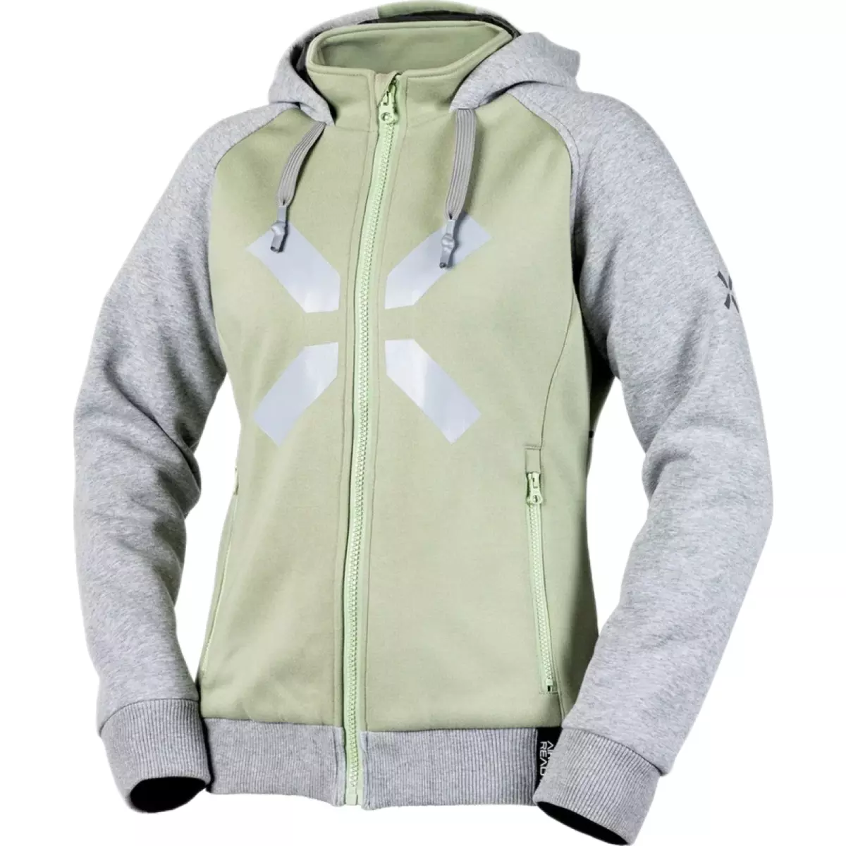 Sweat Femme IXS Rapid 1.0 Vert Clair Gris Clair