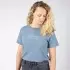 T-Shirt Femme IXS Brand 1.1 Bleu Gris