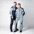 Blouson IXS Tourster STX 2.0 Laminated Bleu Foncé Bleu Clair Gris