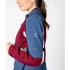 Veste Femme IXS Tourster STX 1.0 Laminated Grande Taille Bordeaux Bleu Clair