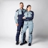 Veste Femme IXS Tourster STX 2.0 Laminated Grande Taille Bleu Foncé Bleu Gris