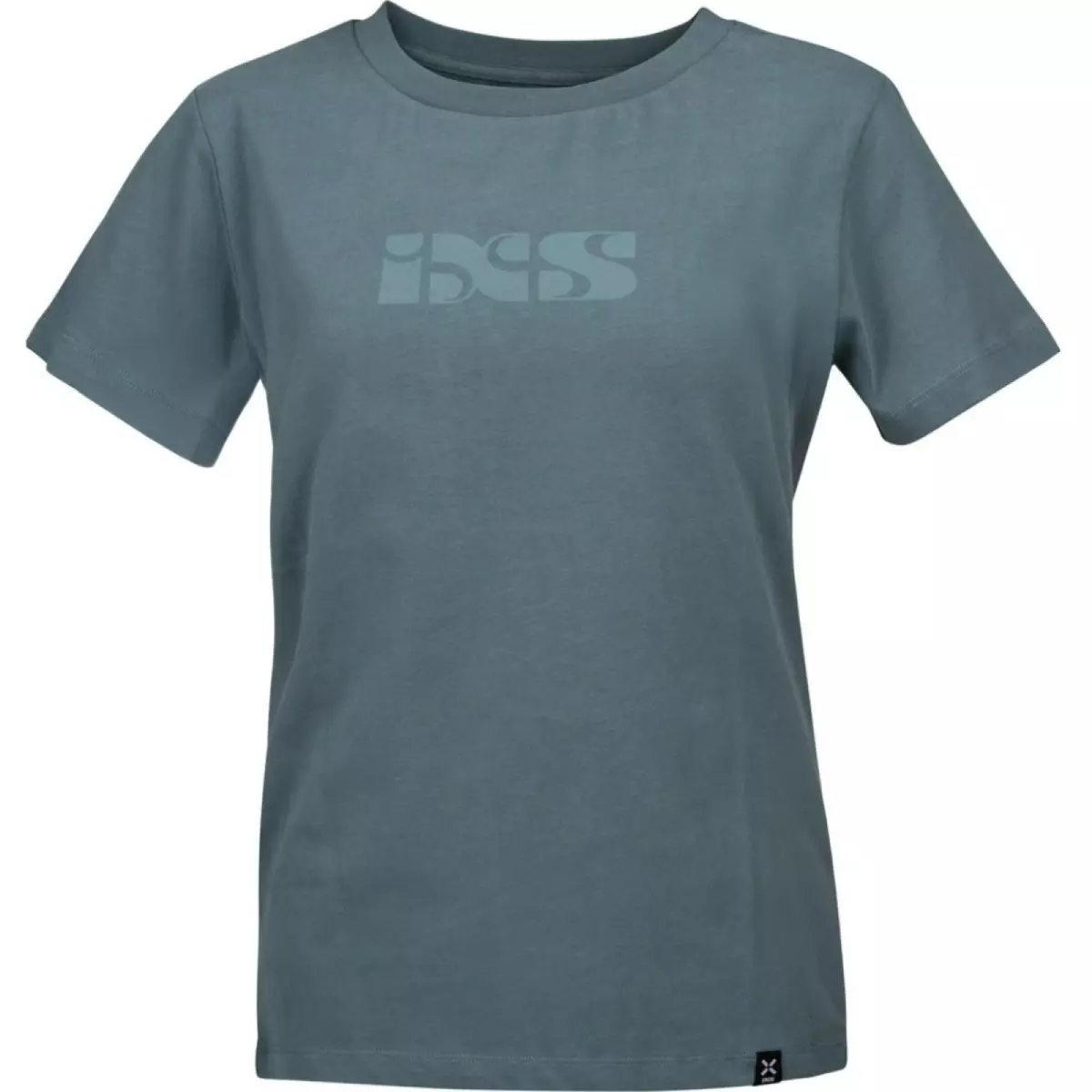 T-Shirt Femme IXS Brand 1.1 Bleu Gris