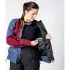 Veste Femme IXS Tourster STX 1.0 Laminated Bordeaux Bleu Clair