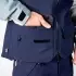 Blouson IXS Tourster STX 2.0 Laminated Bleu Foncé Bleu Clair Gris