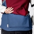 Veste Femme IXS Tourster STX 1.0 Laminated Grande Taille Bordeaux Bleu Clair