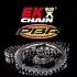 Kit Chaîne D.I.D PBR 520VX3 16/44 Standard - Couronne Standard