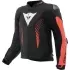 Blouson Dainese Super Speed 5 Noir Rouge Fluo Blanc