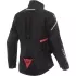 Blouson Femme Dainese Avro 6 Noir Blanc Rouge Fluo