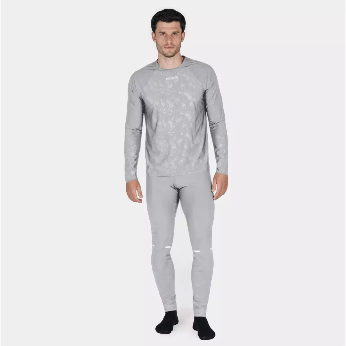 Tee-shirt Technique Knox Dual Active Gris