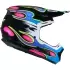 Casque Cross Kenny MX27 Performance Graphic + Socal Noir Bleu Rose