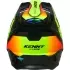 Casque Cross Kenny MX27 Performance Graphic Racing Jaune Fluo