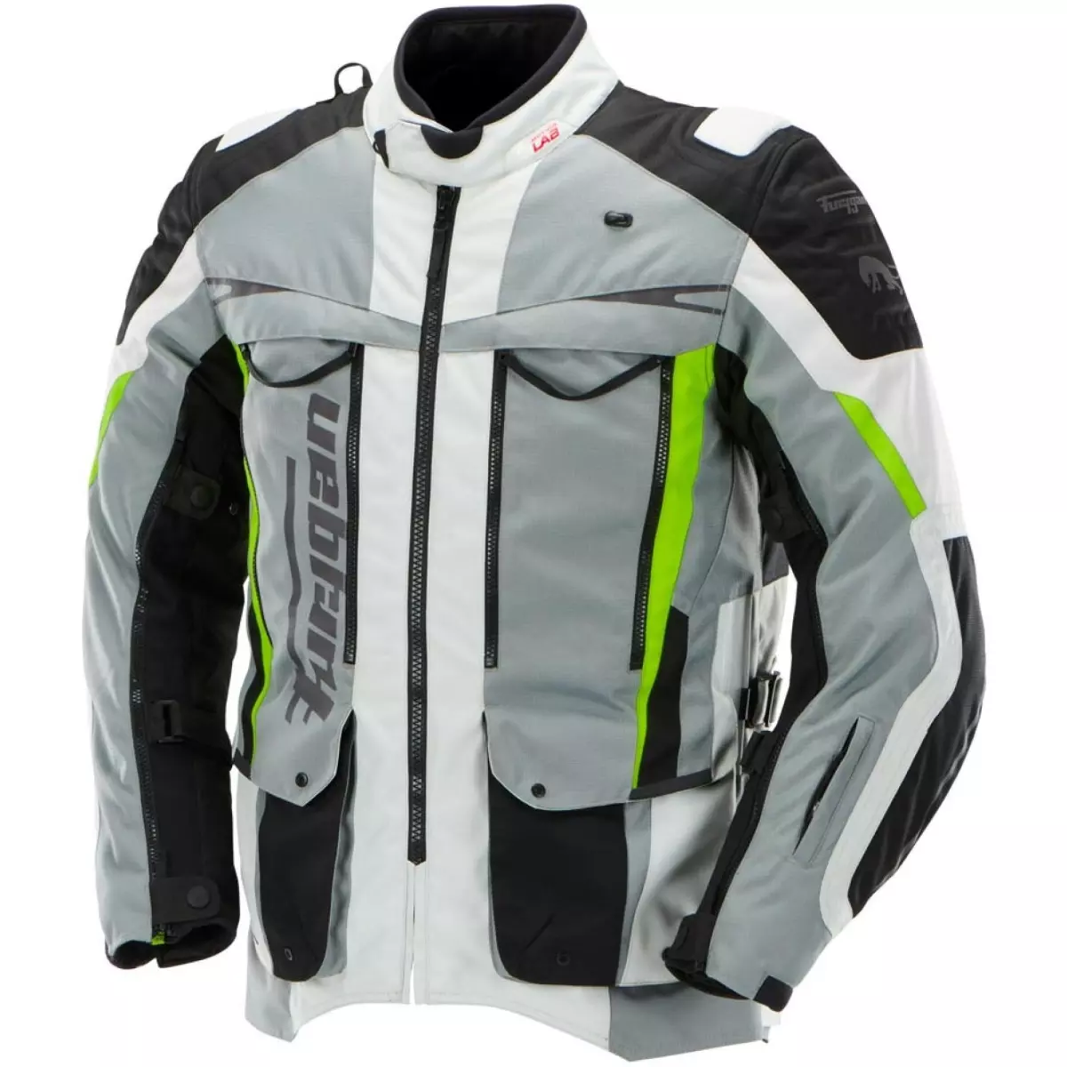 Veste Furygan Montroc Kevlar Primaloft 3In1+ Anthracite Jaune Fluo Noir