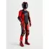 Combinaison Alpinestars Missile V3 Noir Rouge Fluo Violet