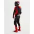 Combinaison Alpinestars Missile V3 Noir Rouge Fluo Violet