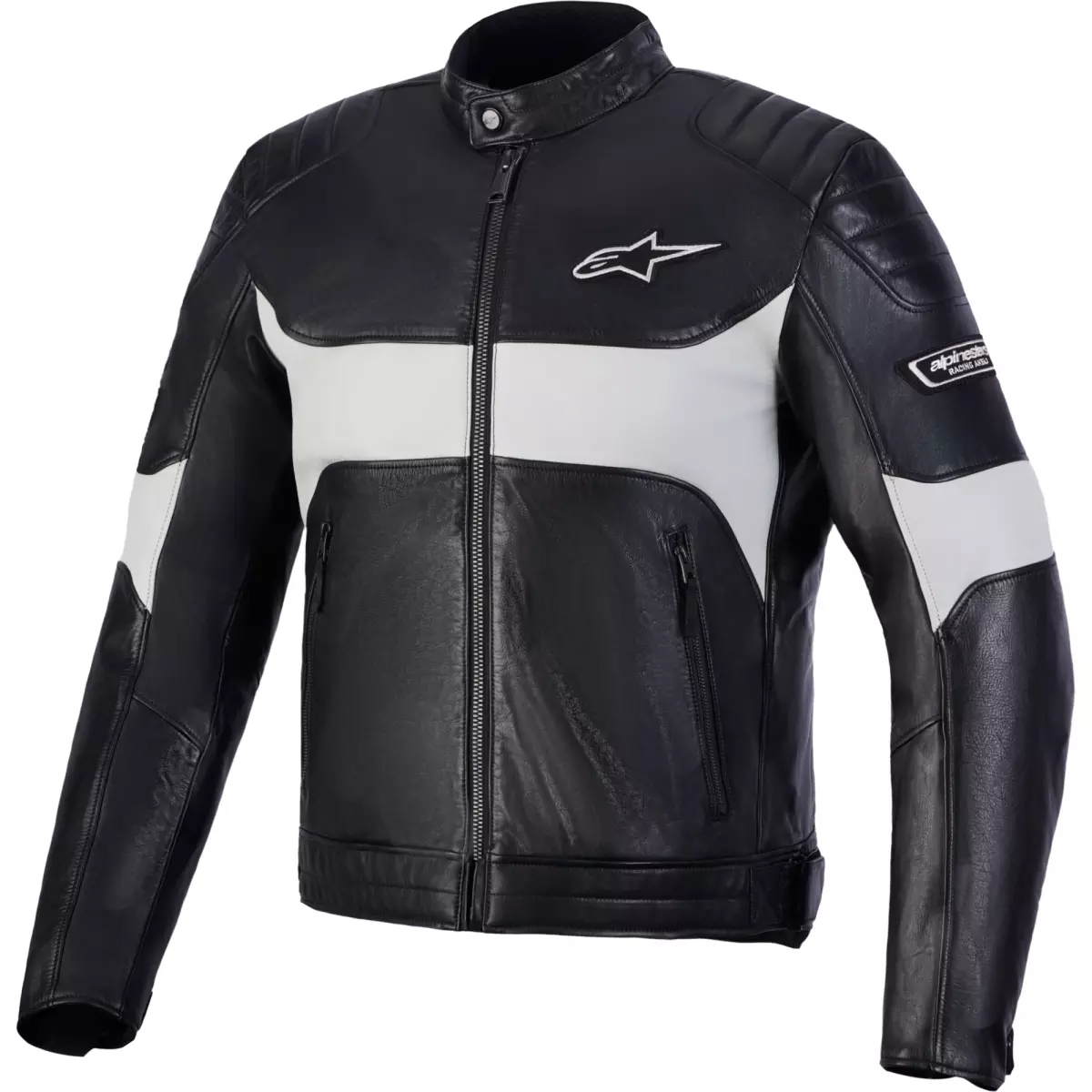 Blouson Alpinestars Revern Noir Gris Métal
