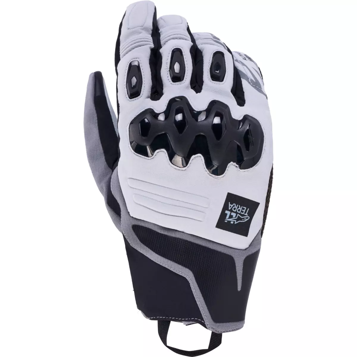Gants Alpinestars Halo Pro Drystar Gris Glacé Gris Foncé