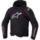 Blouson Alpinestars Zaca V2 Waterproof Noir Rouge Fluo