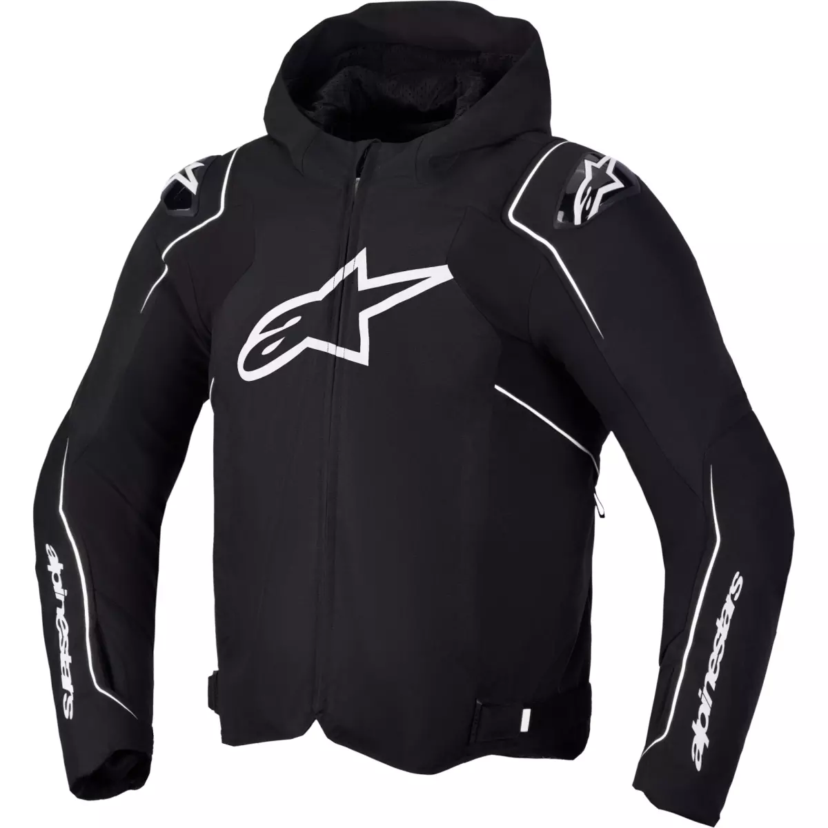 Blouson Alpinestars Zaca V2 Waterproof Noir Blanc