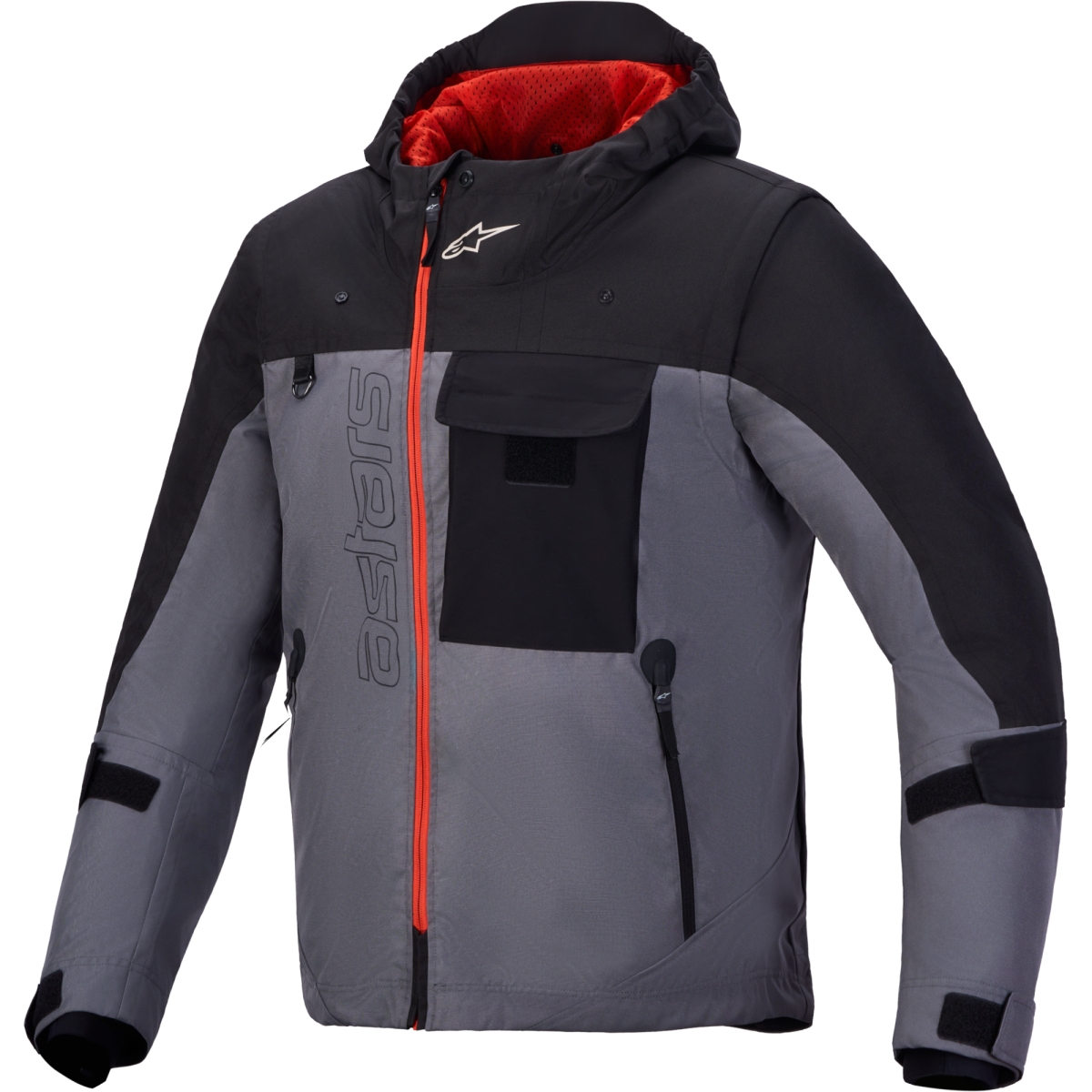 Veste Alpinestars Morfex Parka Waterproof Gris Noir