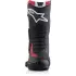 Bottes Alpinestars Honda SMX-6 V3 Noir Rouge Vif Blanc