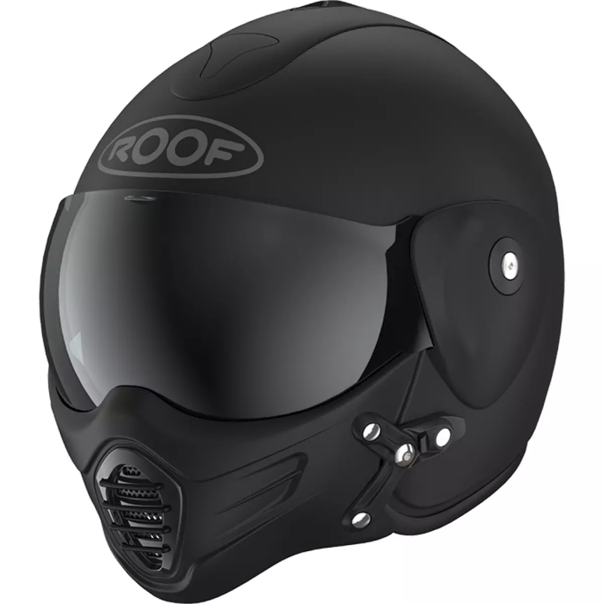 Casque Roof RO9 Roadster Iron Noir Mat Noir
