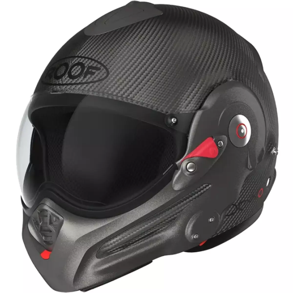 Casque Roof Desmo 3 Carbon Mat