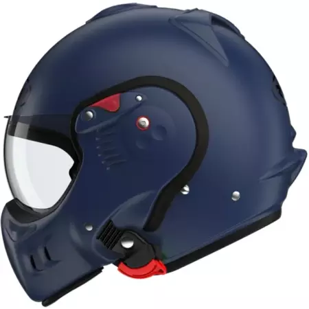 Casque Roof Boxer Alpha Bleu Foncé Mat - Casque Modulable ROOF