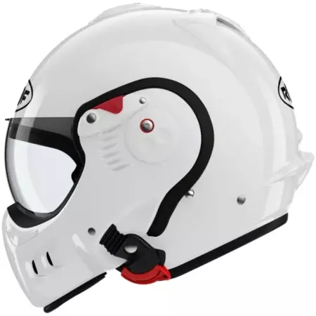ROOF Casque modulable ROOF RO5 BOXER ALPHA — blanc brillant