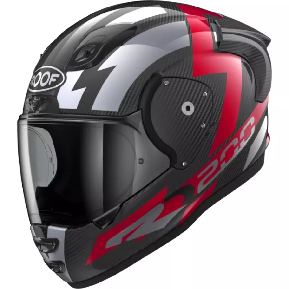 Casque Roof RO200 S Carbon Suzuka Rouge Métal