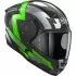 Casque Roof RO200 S Carbon Suzuka Vert Métal