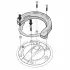 Fixation Shad Sacoche Réservoir Click System BMW R 1300 RT - W016CS