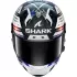 Casque Shark Aeron-GP FIM Racing  2 Replica Zarco GP De France 2026 Carbone Chrome Rouge
