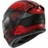 Casque Shark Skwal I3 Speed-Fancy Noir Rouge Argent