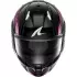 Casque Shark Skwal I3 Vibetrack Noir Chrome Rouge