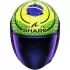 Casque Shark Skwal Jet Cup Replica Granado Bleu Vert Jaune