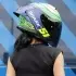 Casque Shark Skwal Jet Cup Replica Granado Bleu Vert Jaune