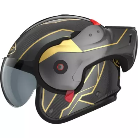 ROOF Casque modulable ROOF RO9 BOXXER 2 CARBON PALADIN — carbone et or