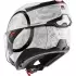 Casque Shark OXO Gang Blanc Anthracite Argent