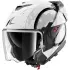 Casque Shark OXO Gang Blanc Anthracite Argent
