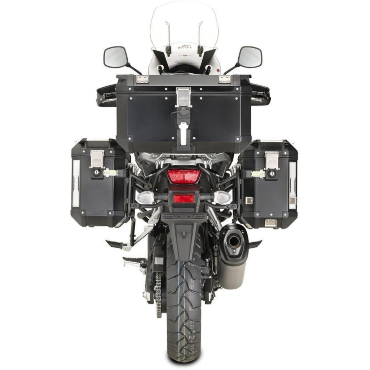 Supports Valises Latérales Givi Outback PL3105CAM Suzuki DL 1000 V-Strom - Seconde Vie