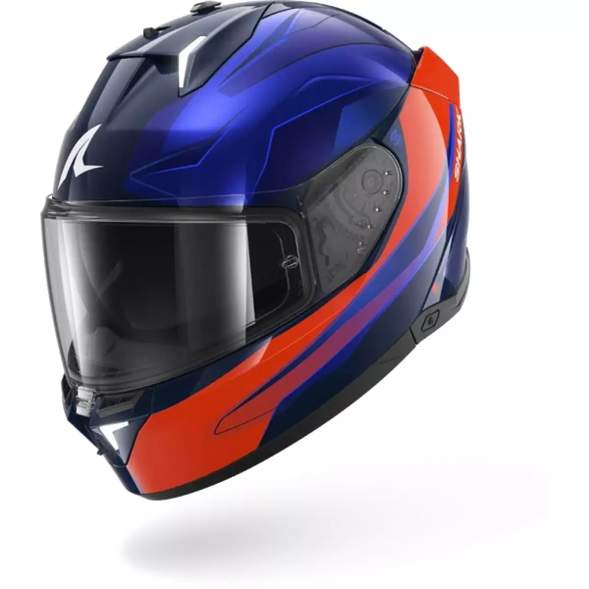 Casque Shark Skwal I3 Mekarium Bleu Orange Bleu