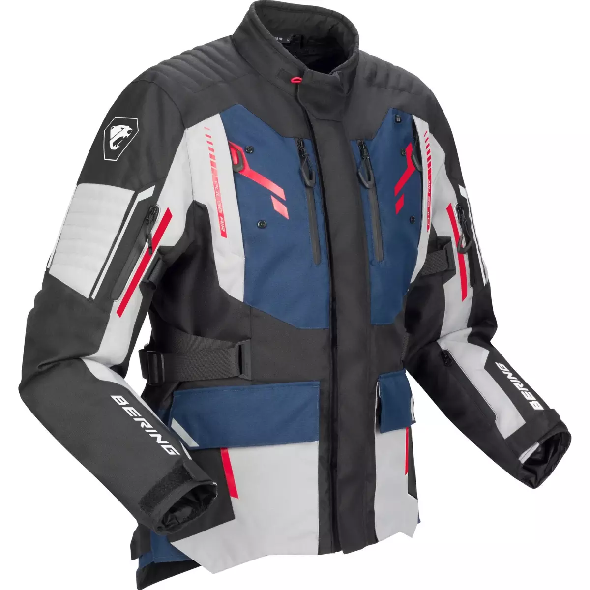 Veste Bering Tanaga Noir Gris Bleu