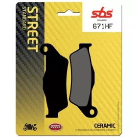 Plaquettes De Frein SBS 671HF (151MS)