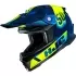 Casque Cross Enfant HJC Y50 Dash MC2 Bleu Jaune
