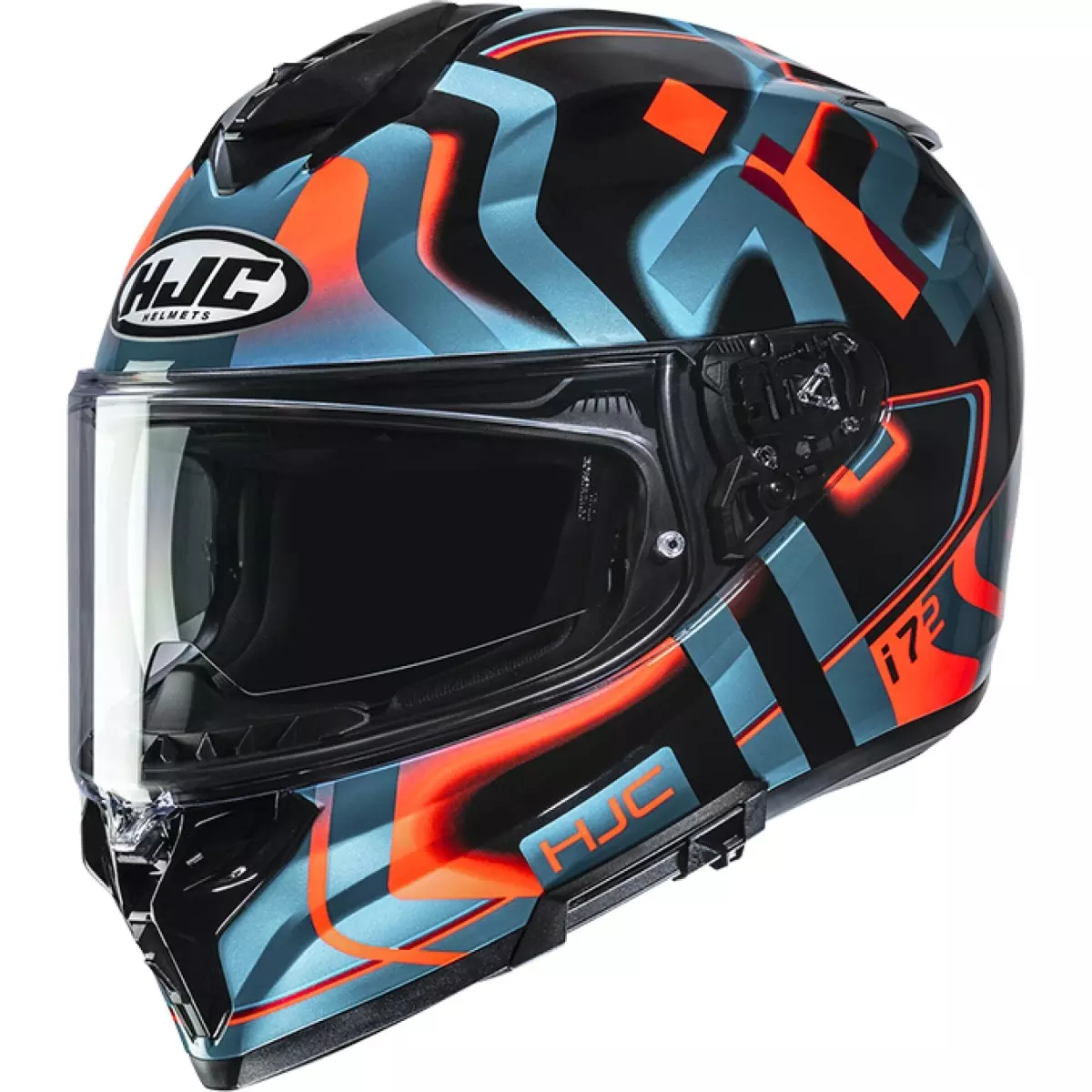 Casque HJC i72 Tala MC26H Noir Bleu Orange